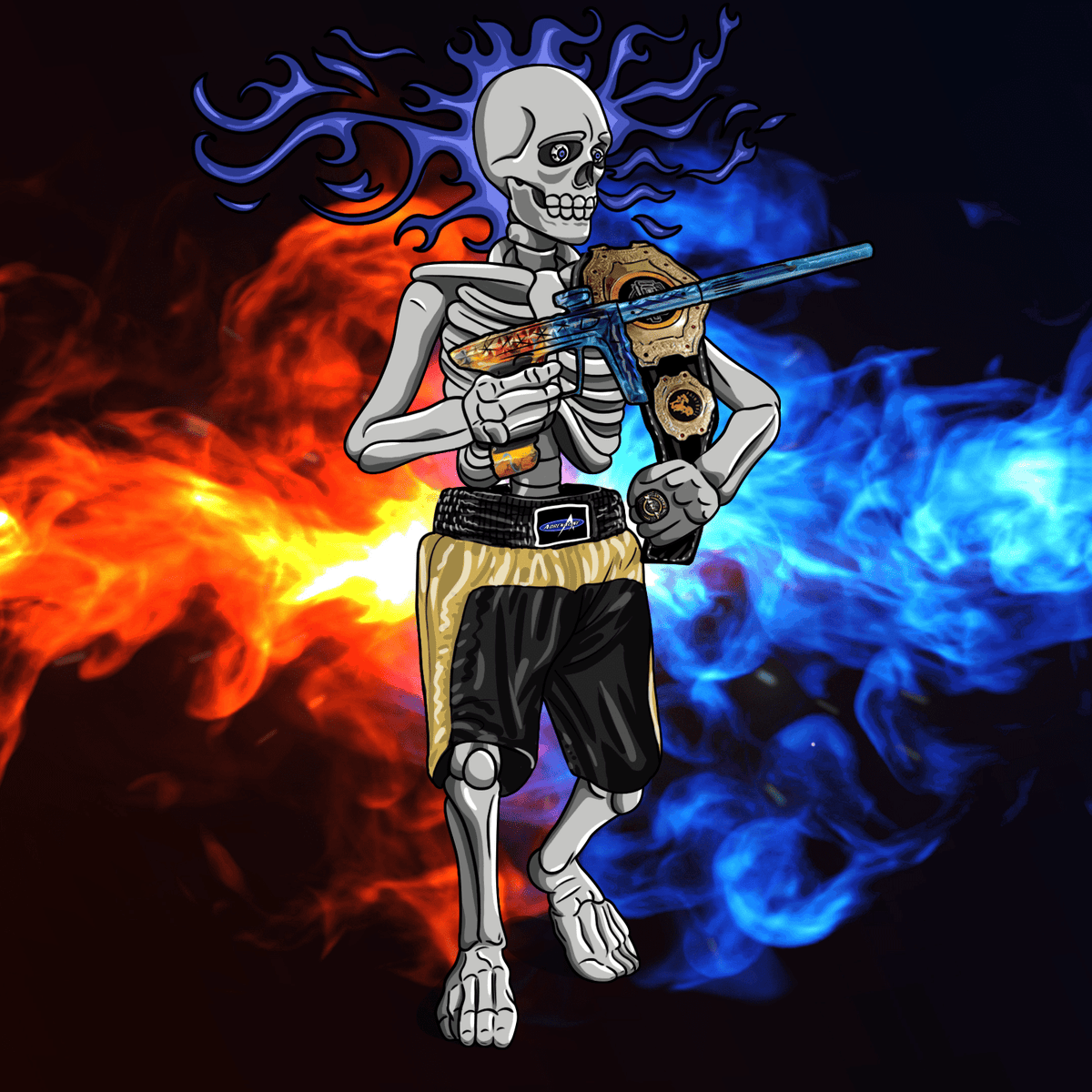 Adrenaline Skully Nft Carnage In Airball