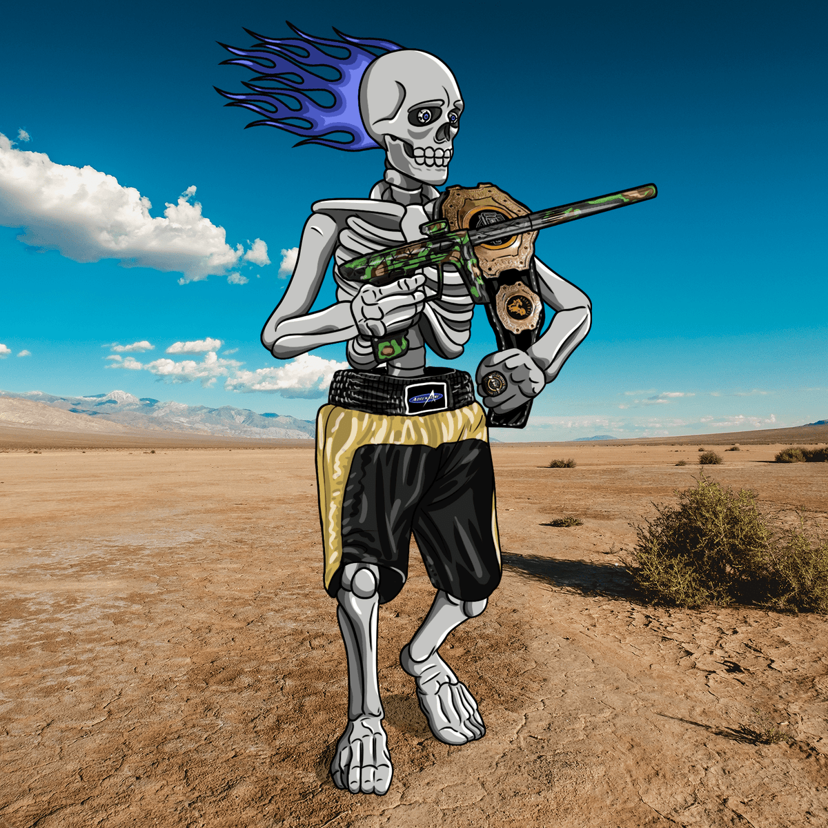 Adrenaline Skully Nft Carnage In Airball main image 0