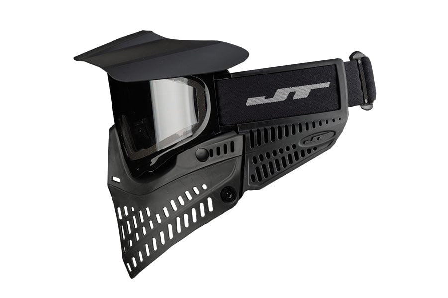 jt racing goggles JT Proflex Goggles - Black/Black with Clear Thermal Lens