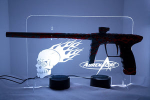แท่นโชว์ Adrenaline มีไฟ - ใส พร้อมชุดไฟ LED หลายสีคู่ - Adrenaline
